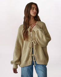 TIE FRONT CARDIGAN