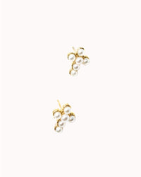 PEARL CROSS STUD