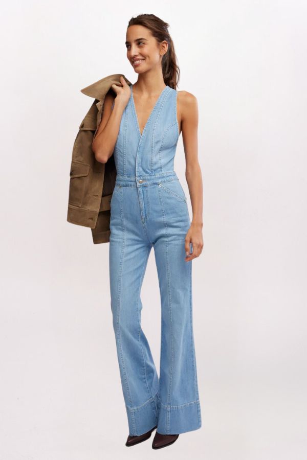 STRATUS DENIM JUMPSUIT