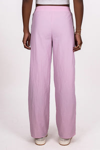 DRAWSTRING DETAIL WIDE LEG PANT