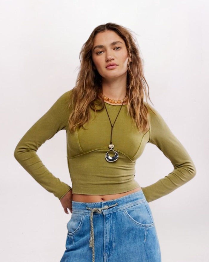 PROTAGONIST TEE - GREEN MOSS