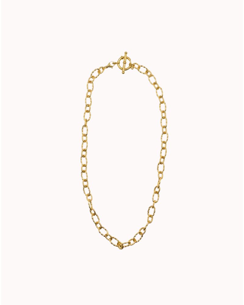 TWISTD LINK O-CLASP NECKLACE