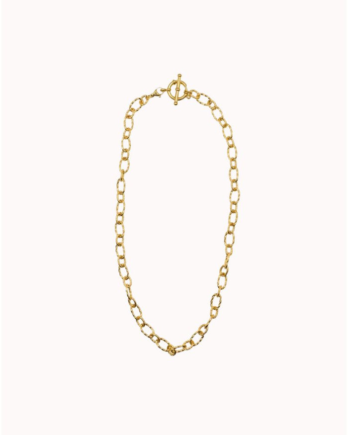 TWISTD LINK O-CLASP NECKLACE