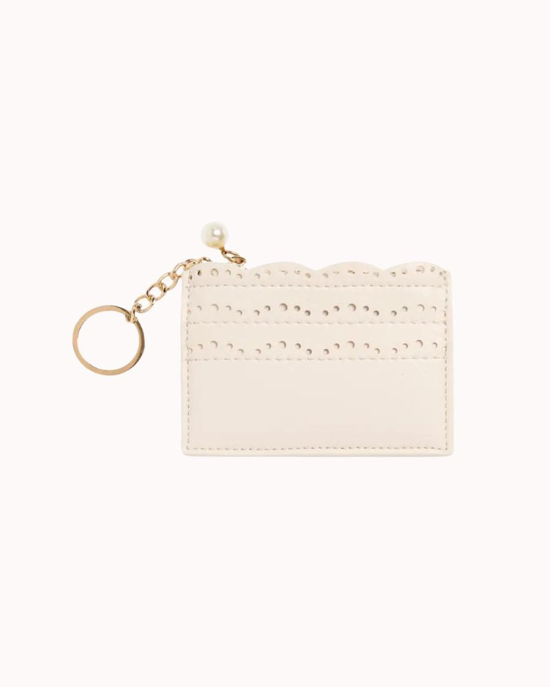 LOLA CARD CASE - IVORY