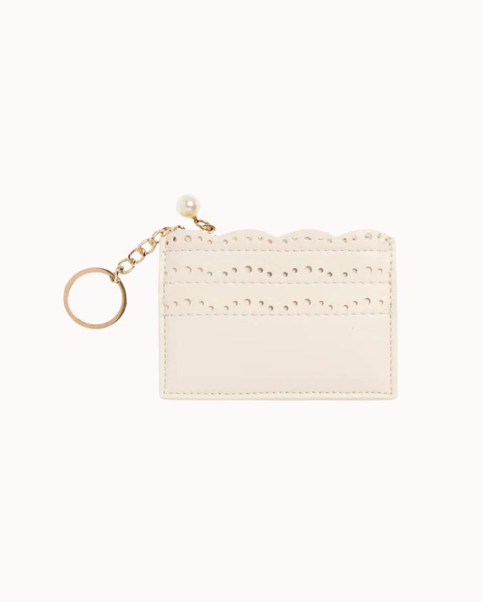 LOLA CARD CASE - IVORY
