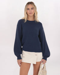 BALLOON SLEEVE SWEATER