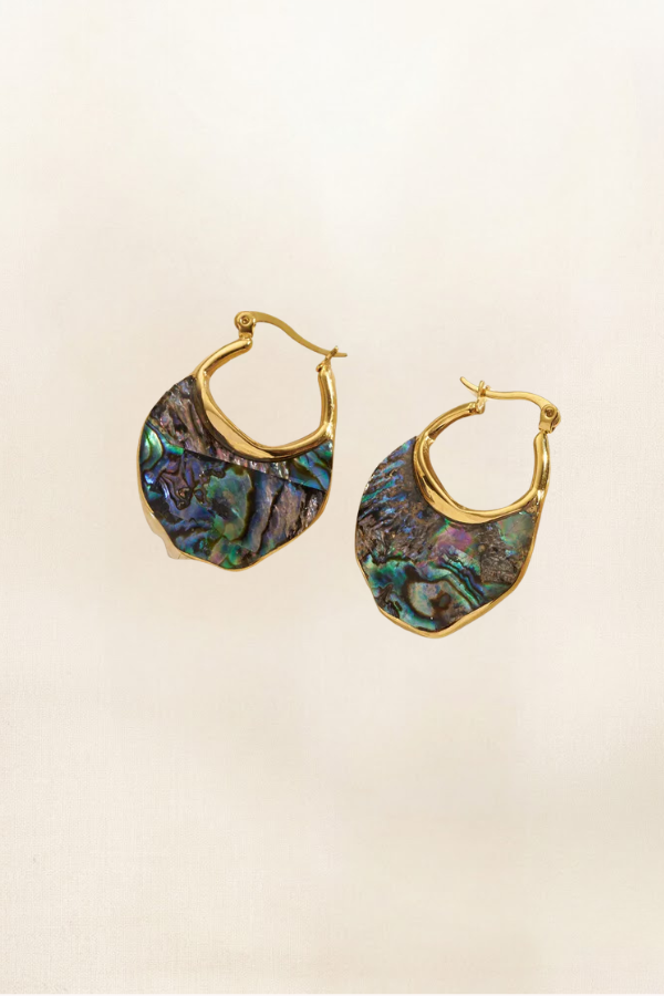 MERCER ABALONE INLAY HOOP