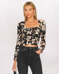 LS HILARY FLORAL TOP