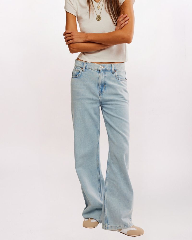 WIDE LEG STRIDE JEAN
