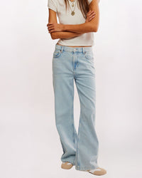 WIDE LEG STRIDE JEAN