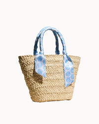 RAFFIA SCARF TOTE