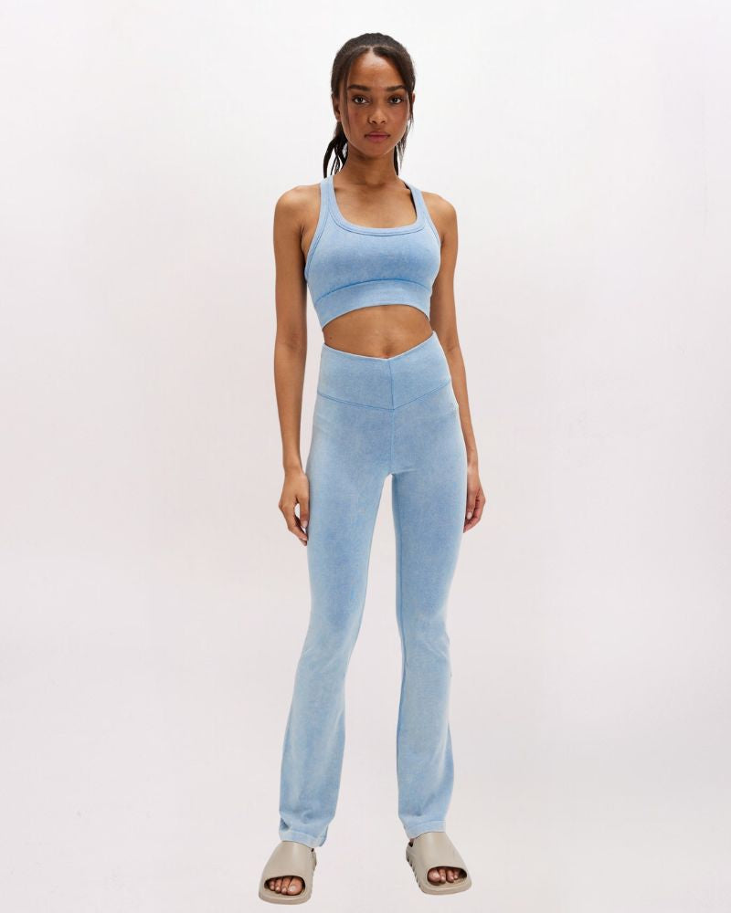 GO TO SMOOTH FLARE, WSHD DENIM BLUE