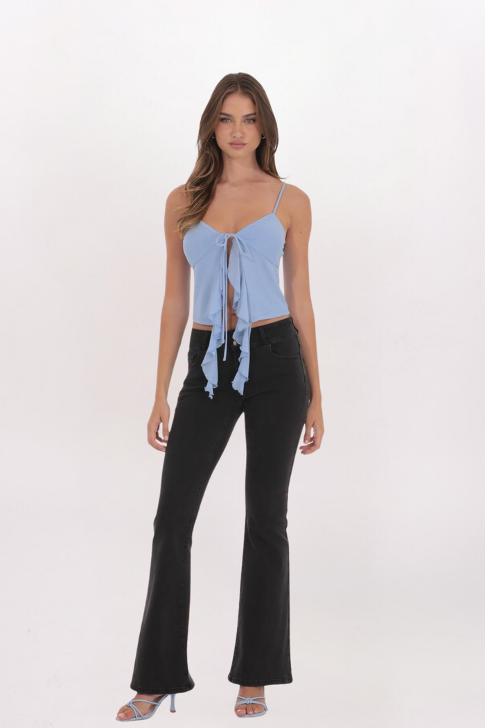 JELLYFISH TIE FRONT TANK