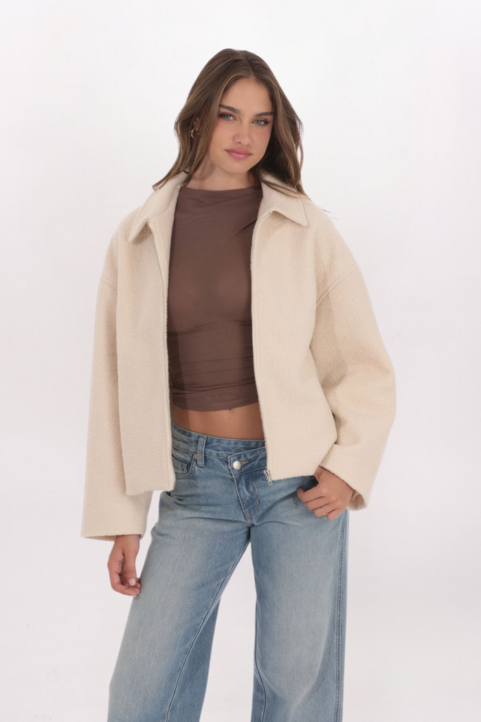 SHERPA ZIP UP JACKET