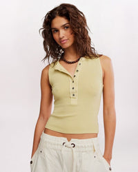 JAMIE HENLEY TANK, SICILIAN YELLOW