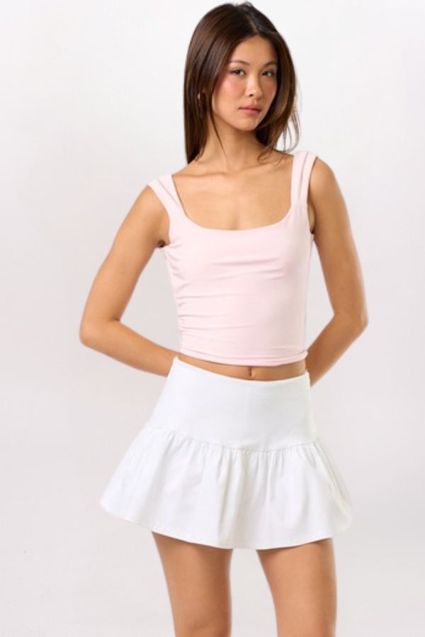 OPEN BACK TIE TOP