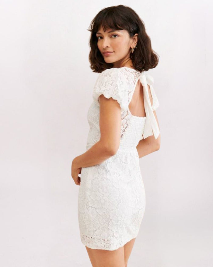 CS HAILEE LACE MINI DRESS