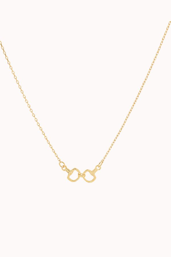 DAINTY HORSE BIT NECKLACE