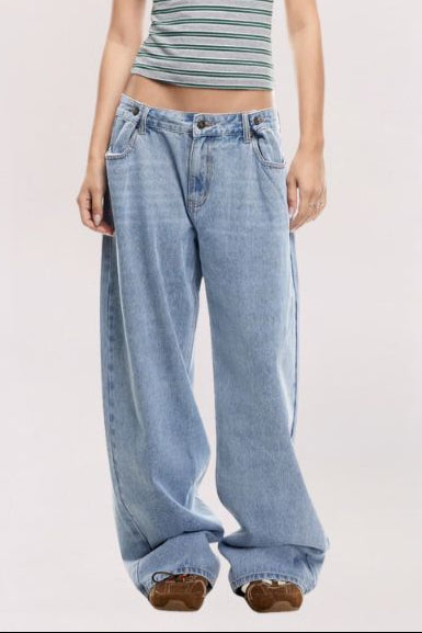 SHE'S ALL THAT LOW RISE WIDE DENIM