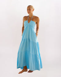 HALTER MAXI DRESS