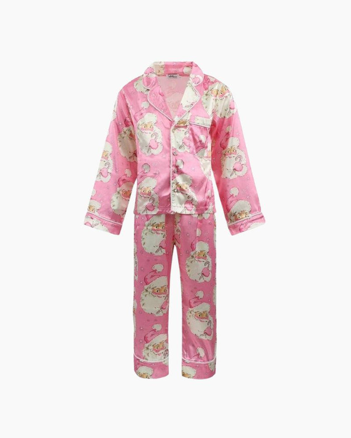 LS 2P SANTA LOVE PJ SET