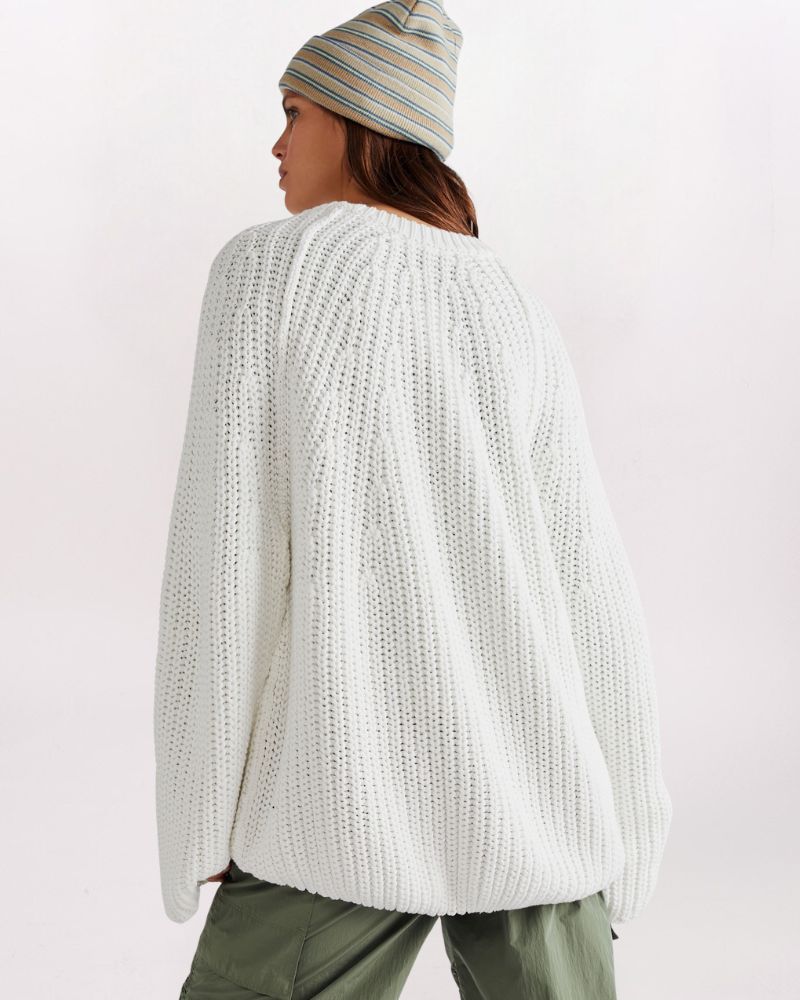 LS TAKE ME HOME OVERSIZED SWTR, IVORY