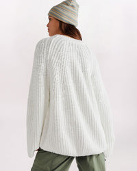 LS TAKE ME HOME OVERSIZED SWTR, IVORY