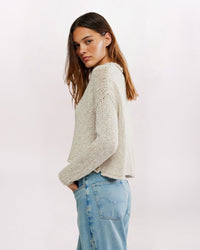 ROLL NECK OPAL SWEATER, TEA