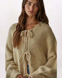 TIE FRONT CARDIGAN