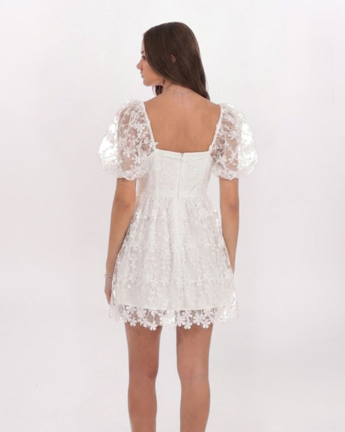 MS LACE TIERED DRESS