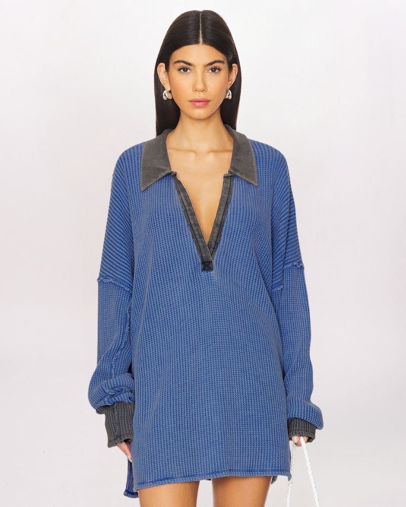TRAVIS POLO TOP, DUTCH BLUE