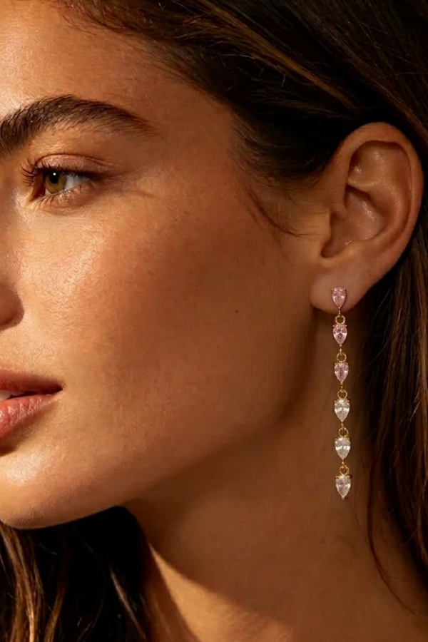 ELLERY TEARDROP TRAIL EARRING