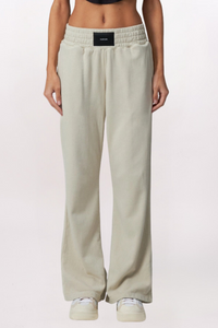 WIDE LEG BOXING PANT - BONE