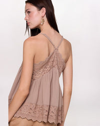 LACE EDGE BOHO TOP