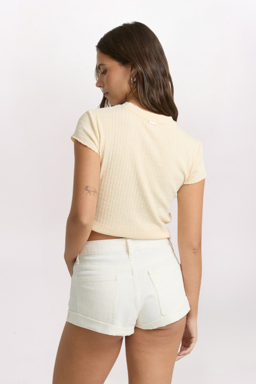 GET LOW DENIM SHORT