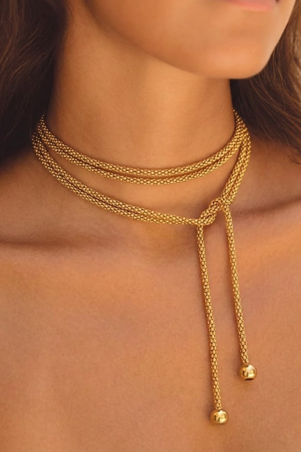 NICO ROPE TASSLE NECKLACE