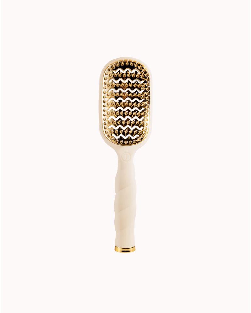 VENTED HAIR BRUSH - TAN