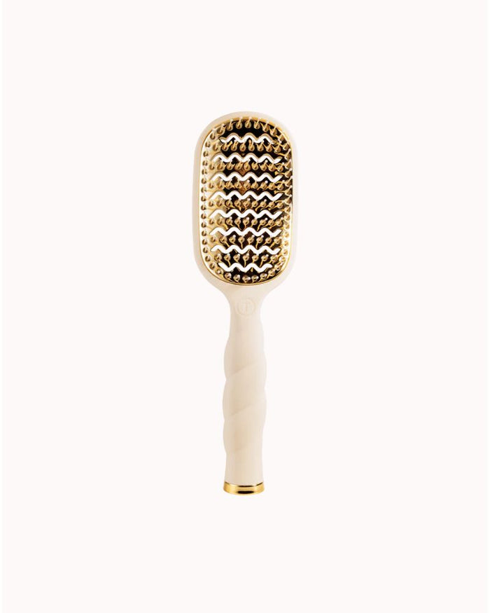 VENTED HAIR BRUSH - TAN
