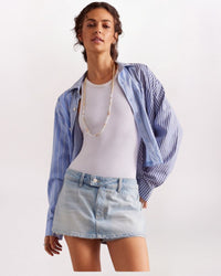GALIVANTING DENIM SKORT